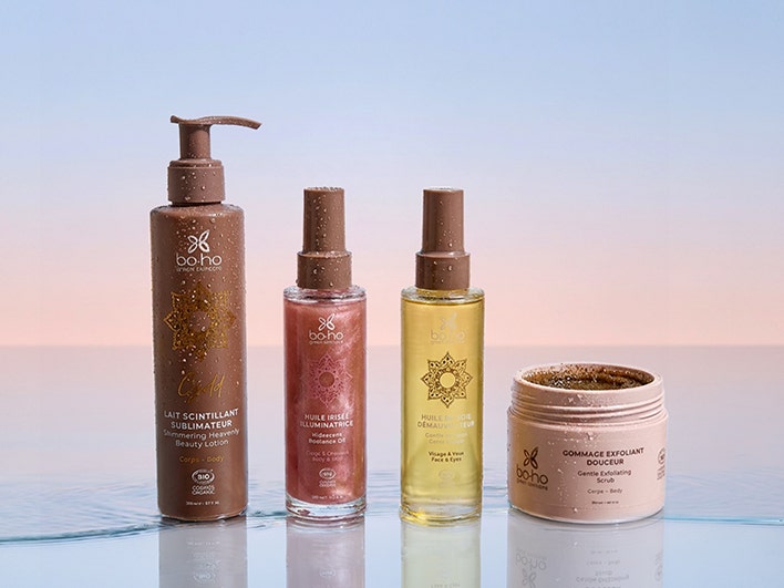 Profitez de -20% sur les soins et d&eacute;maquillants naturels Boho Green Beauty 