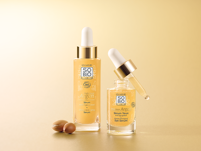 NOUVEAU : D&eacute;couvrez le S&eacute;rum Yeux Anti-&Acirc;ge global Pr&eacute;cieux Argan !
