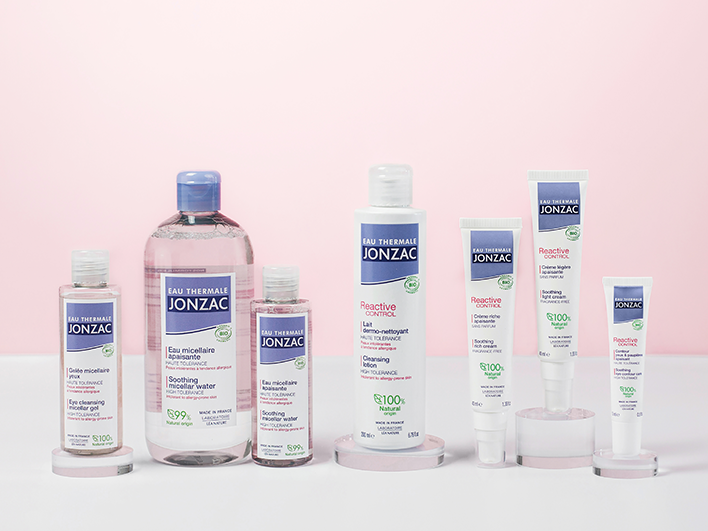 Gamme pour les peaux intolérantes à tendances allergique