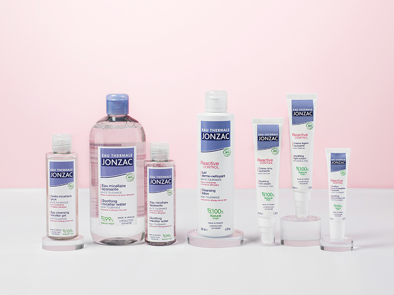 Gamme pour les peaux intolérantes à tendances allergique