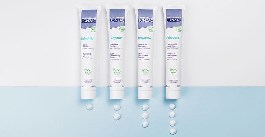 Rehydrate, soins pour peaux déshydratées