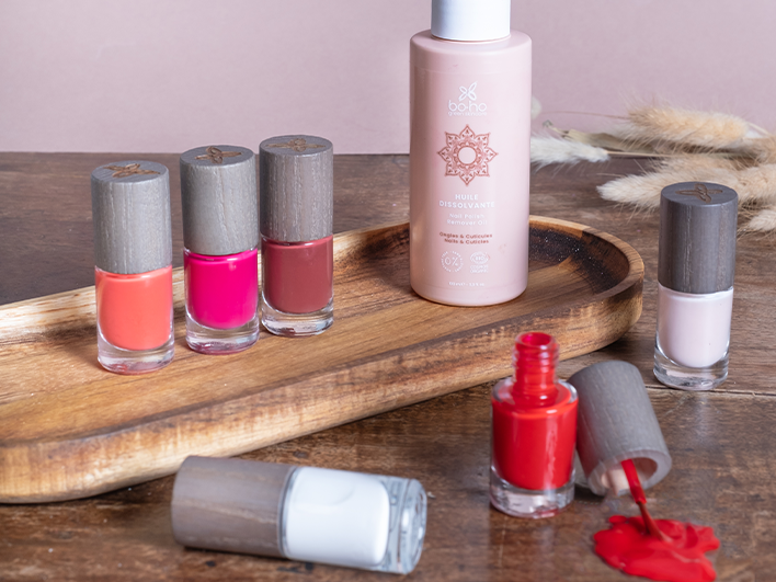 Les couleurs de vernis pour la saison printemps/été par Boho Green Beauty