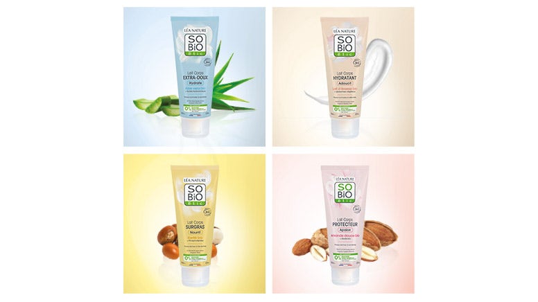 Soins corps hydratants SO BiO étic